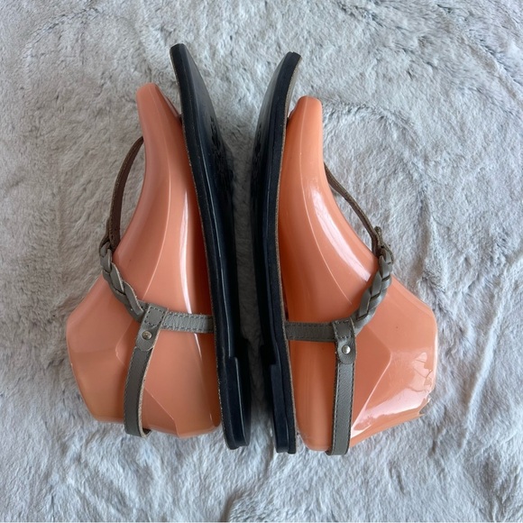 Rock & Candy Braided Strap Gray Sandals Women Size 7 - Picture 5 of 12